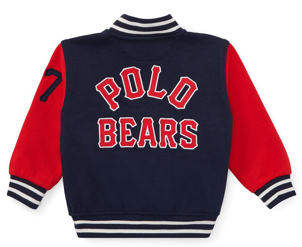 polo bear baseball jacket